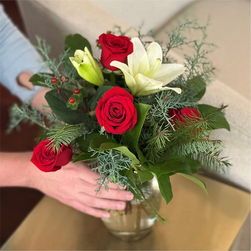 Glittering Lights Bouquet – DANIELLE'S FLORIST, Rockaway Park NY