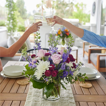 Violet Frost Bouquet – DANIELLE'S FLORIST, Rockaway Park NY