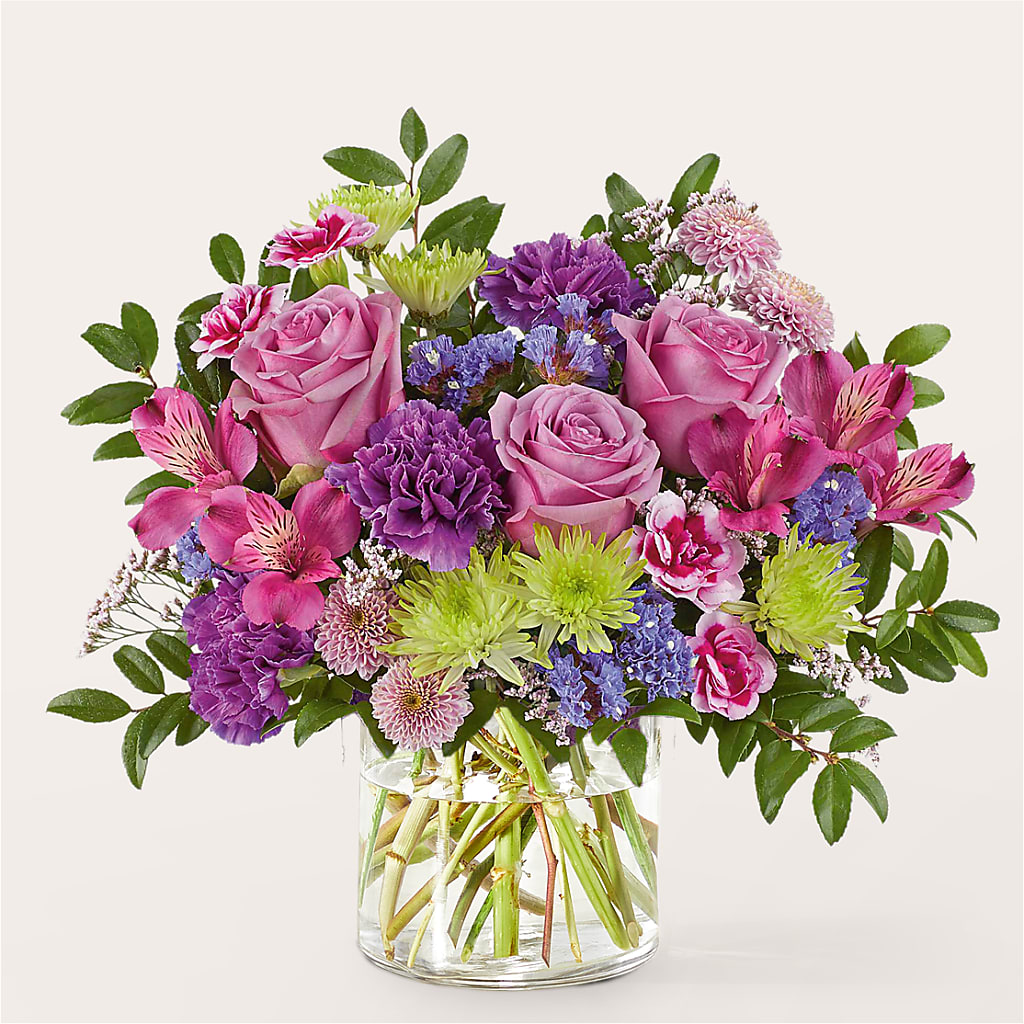 Glass Half Full Bouquet – DANIELLE'S FLORIST, Rockaway Park NY