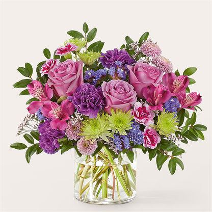 Glass Half Full Bouquet – DANIELLE'S FLORIST, Rockaway Park NY