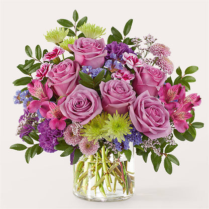 Glass Half Full Bouquet – DANIELLE'S FLORIST, Rockaway Park NY