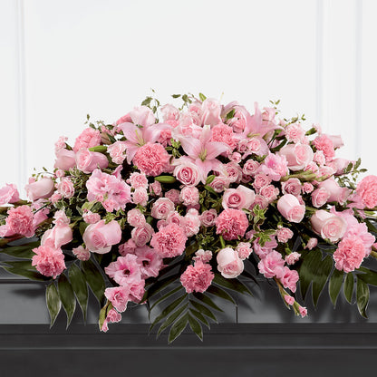 Garden of Comfort Casket Spray (Standard) – DANIELLE'S FLORIST, Rockaway Park NY