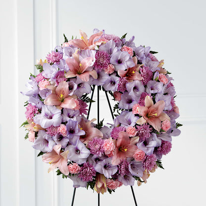 Beloved Friend Wreath – DANIELLE'S FLORIST, Rockaway Park NY