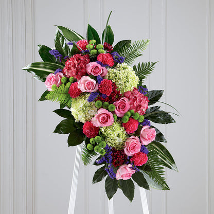 Refreshing Mix Standing Spray – DANIELLE'S FLORIST, Rockaway Park NY