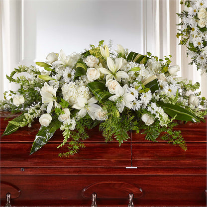 Abundance Casket Spray – DANIELLE'S FLORIST, Rockaway Park NY