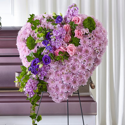 Treasured Love Standing Heart – DANIELLE'S FLORIST, Rockaway Park NY