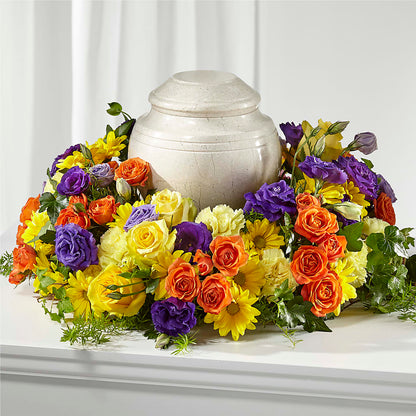 Blossoms of Remembrance Cremation Adornment – DANIELLE'S FLORIST, Rockaway Park NY