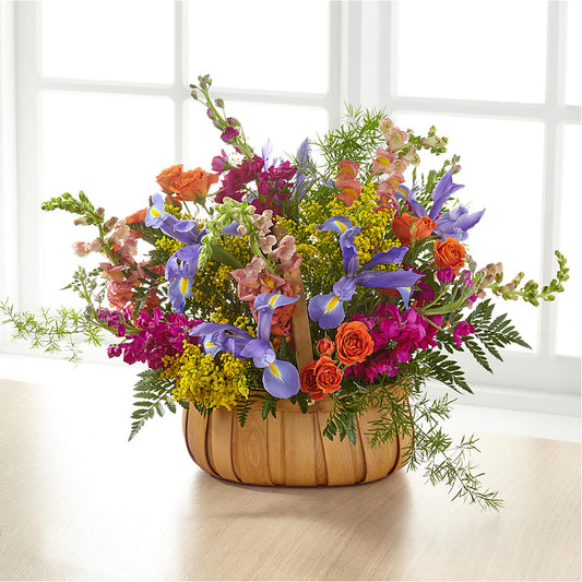 Garden of Life Basket – DANIELLE'S FLORIST, Rockaway Park NY