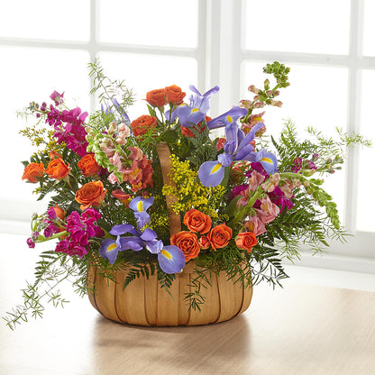 Garden of Life Basket – DANIELLE'S FLORIST, Rockaway Park NY