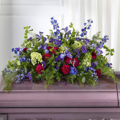 Always Treasured Casket Spray – DANIELLE'S FLORIST, Rockaway Park NY