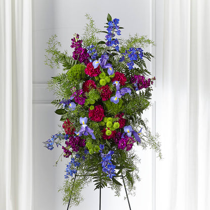 Heavenly Skies Standing Spray – DANIELLE'S FLORIST, Rockaway Park NY