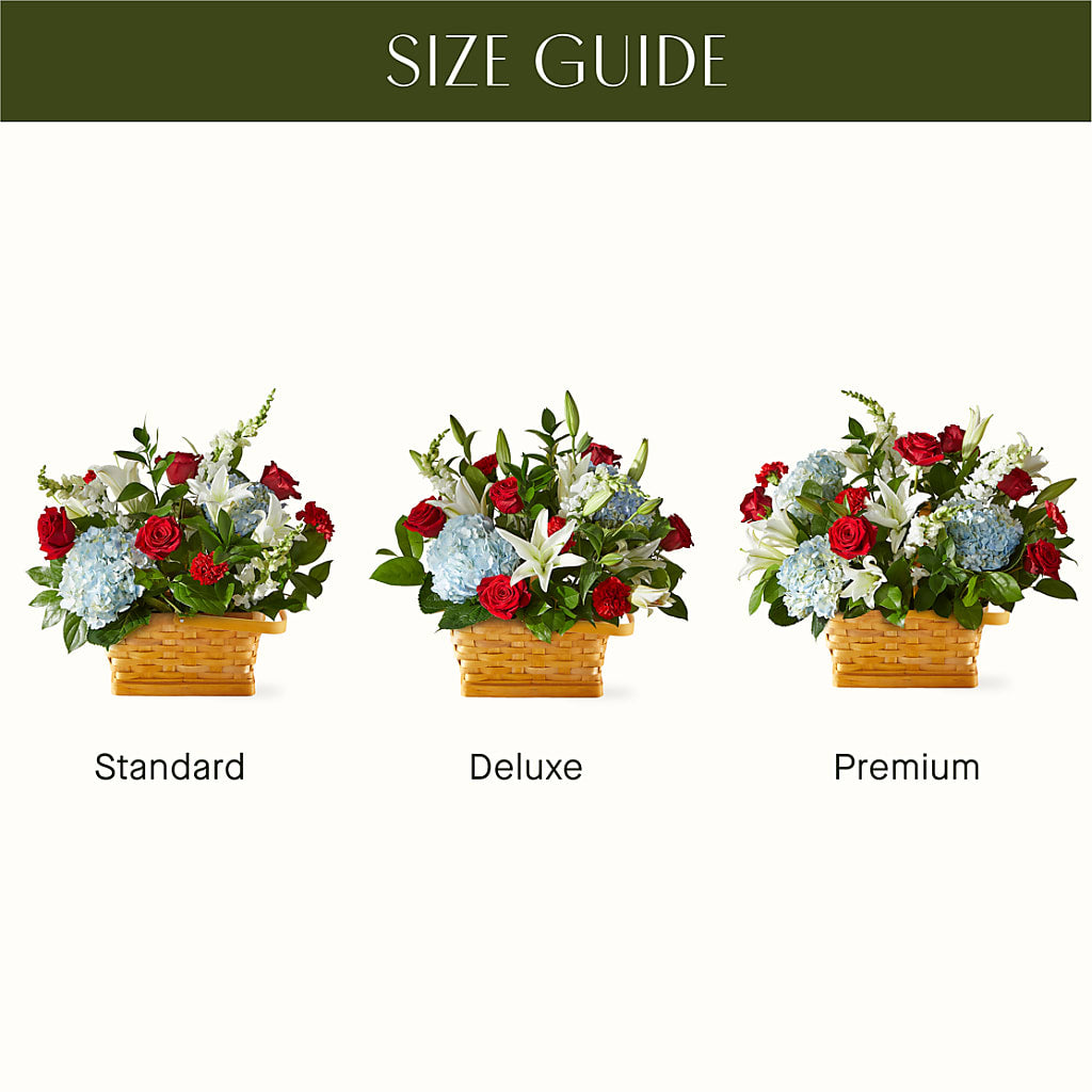 Greater Glory Basket – DANIELLE'S FLORIST, Rockaway Park NY