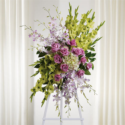 Lasting Legacy Standing Spray – DANIELLE'S FLORIST, Rockaway Park NY