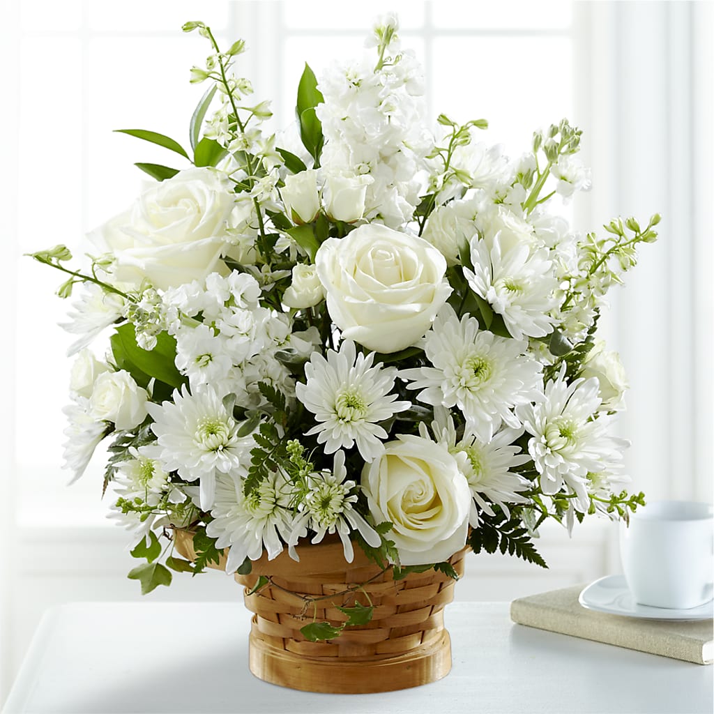 Heartfelt Condolences Arrangement – DANIELLE'S FLORIST, Rockaway Park NY