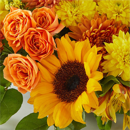 Autumn Harmony Centerpiece – DANIELLE'S FLORIST, Rockaway Park NY