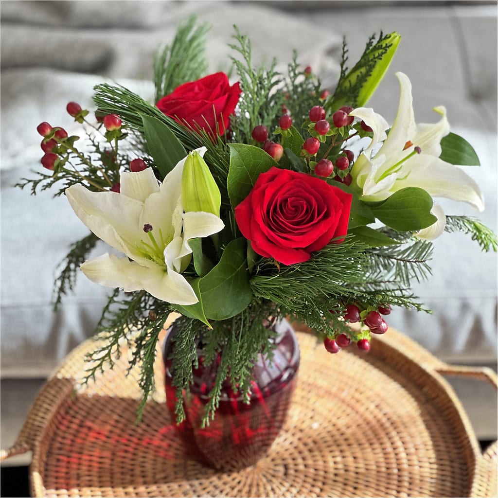 Evergreen Delight Bouquet – DANIELLE'S FLORIST, Rockaway Park NY