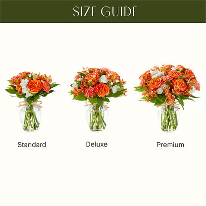 Apricot Glow Bouquet – DANIELLE'S FLORIST, Rockaway Park NY