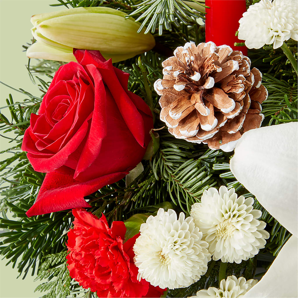 Seasonal Festivities Centerpiece – DANIELLE'S FLORIST, Rockaway Park NY