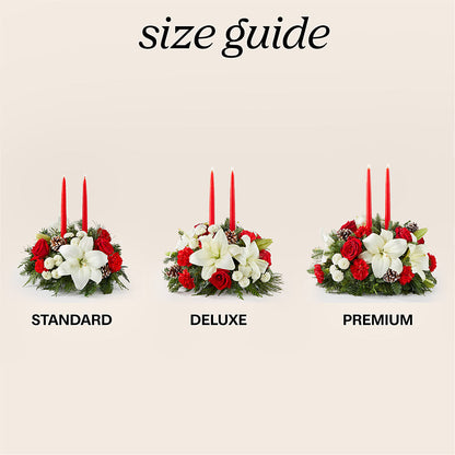 Seasonal Festivities Centerpiece – DANIELLE'S FLORIST, Rockaway Park NY