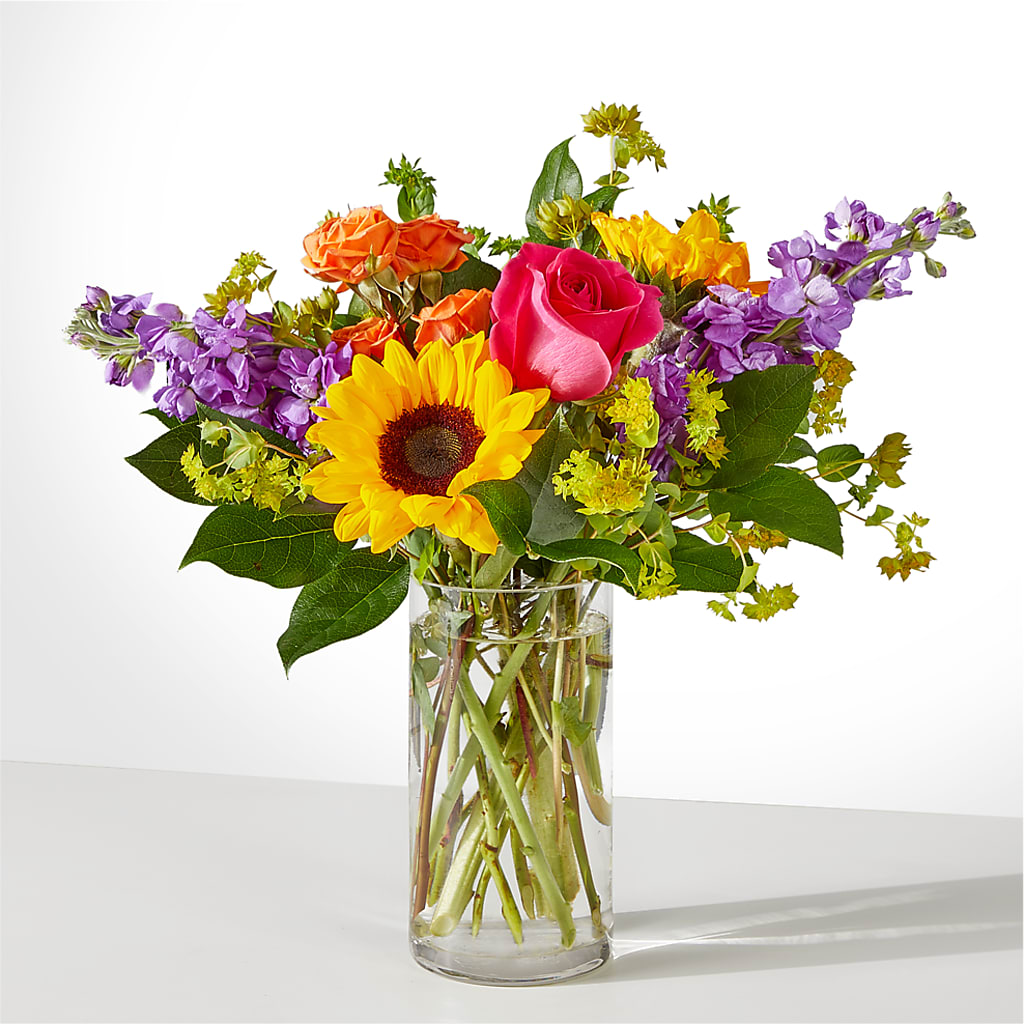 Vibrant Greetings Bouquet – DANIELLE'S FLORIST, Rockaway Park NY