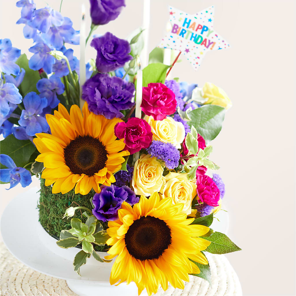Star of the Day Floral Cake – DANIELLE'S FLORIST, Rockaway Park NY