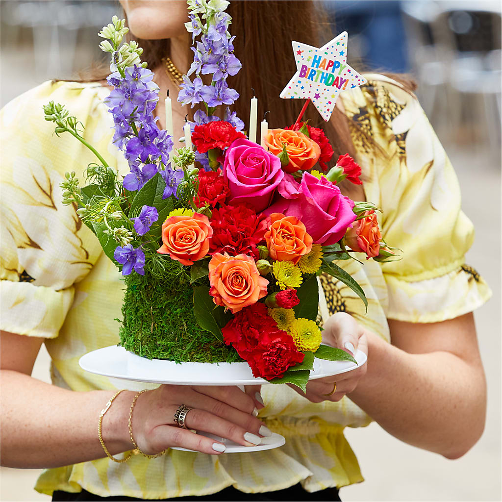 Best Year Yet Floral Cake – DANIELLE'S FLORIST, Rockaway Park NY