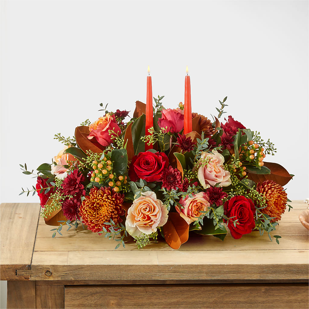 Gather Near Centerpiece – DANIELLE'S FLORIST, Rockaway Park NY