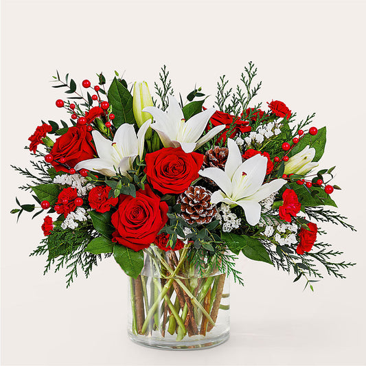Best in Snow Bouquet – DANIELLE'S FLORIST, Rockaway Park NY