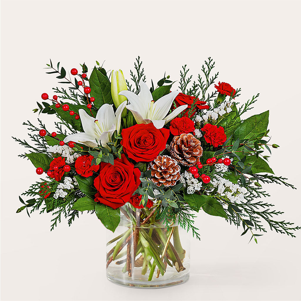 Best in Snow Bouquet – DANIELLE'S FLORIST, Rockaway Park NY