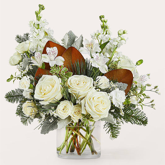 Fresh Snowfall Bouquet – DANIELLE'S FLORIST, Rockaway Park NY