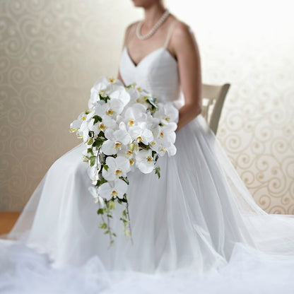 Classic White Bouquet – DANIELLE'S FLORIST, Rockaway Park NY