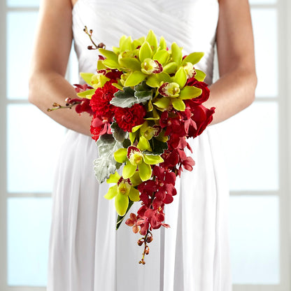 Elegant Orchid Bouquet – DANIELLE'S FLORIST, Rockaway Park NY